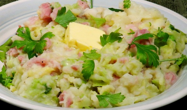 Colcannon, a delicious side dish of potatoes and cabbage, makes great leftovers, simply warmed or patted into cakes and fried in butter.